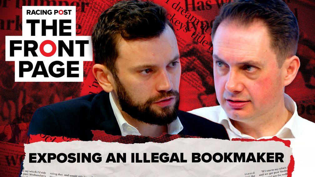 The Front Page: exposing an illegal bookmaker
