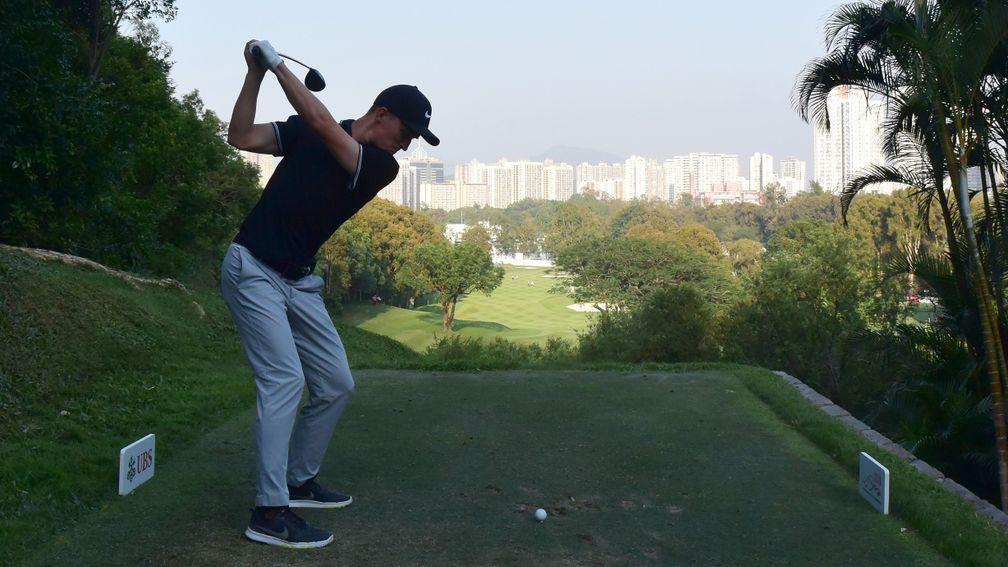 Marcus Kinhult during the UBS Hong Kong Open