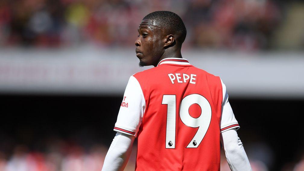 Nicolas Pepe of Arsenal