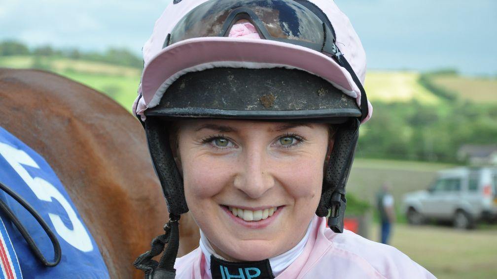 Millie Wonnacott: jockey was injured after a fall at the Cheltenham Festival this year