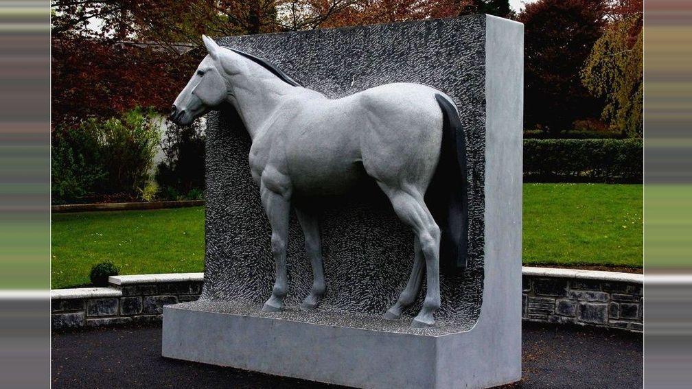 The Invincible Spirit statue is hewn from Kilkenny limestone