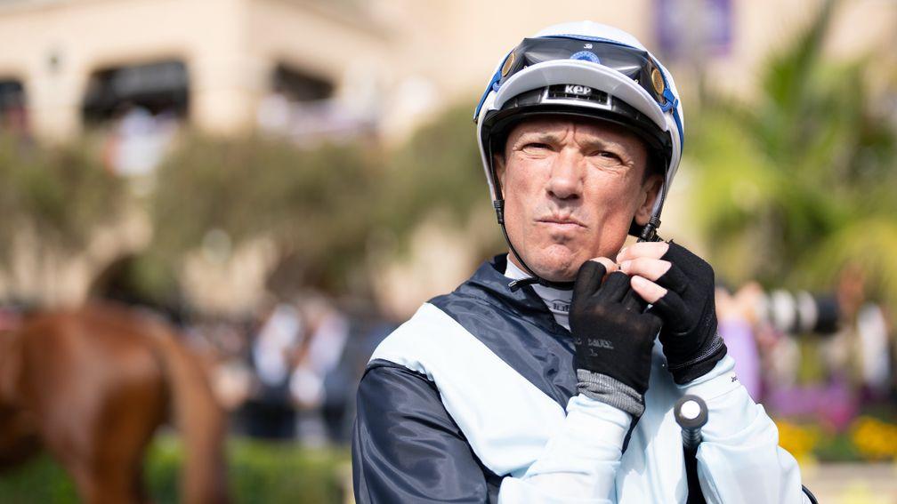 Frankie Dettori: finished third in the German Derby on Sunday
