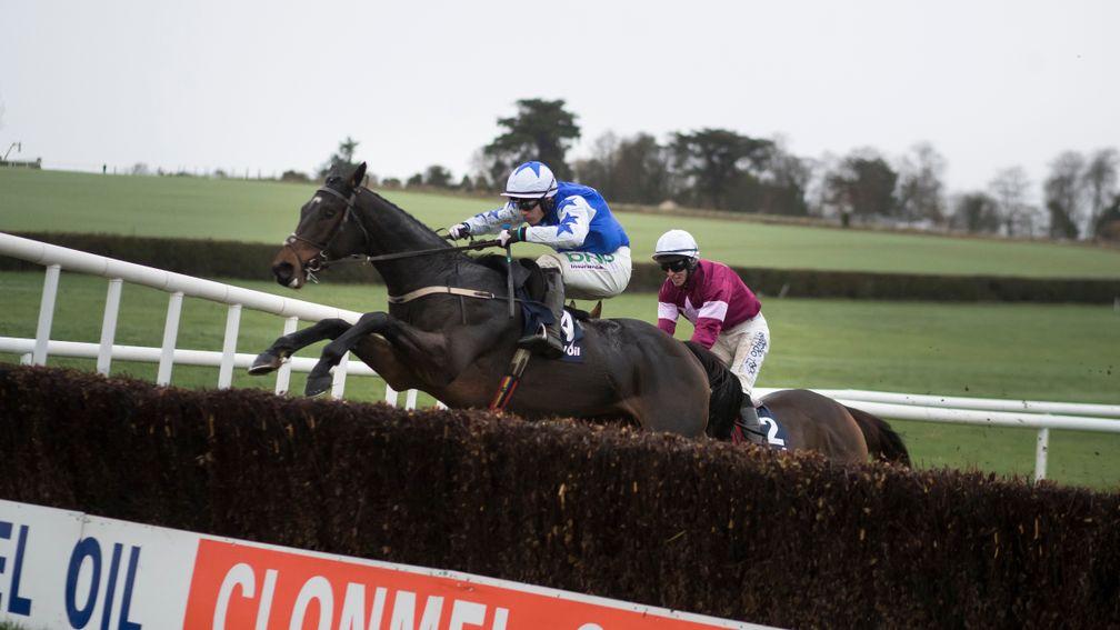 Kemboy and Paul Townend go long at the last in the Clonmel Oil