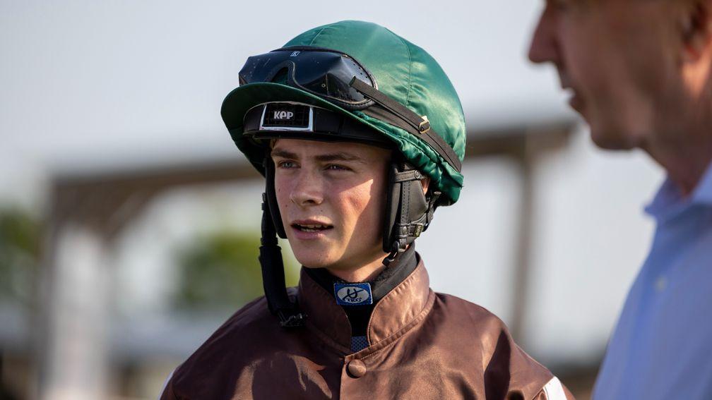 Oisin Enright: won on his first ride at the Curragh on Saturday