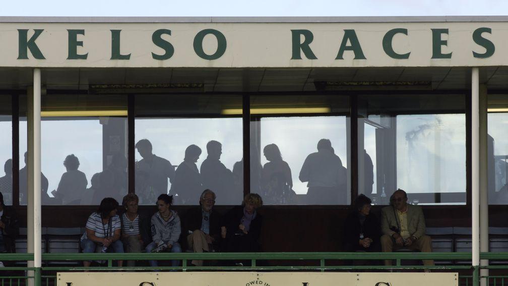 The stand at Kelso Racecourse