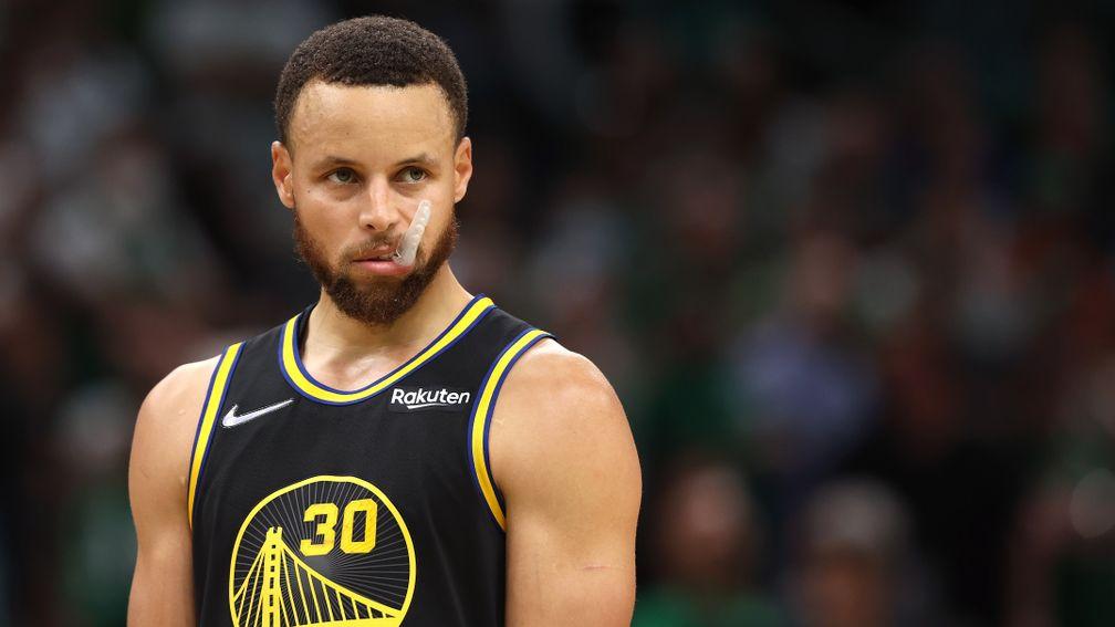 Steph Curry's status for Game Four of the finals at TD Garden is unknown