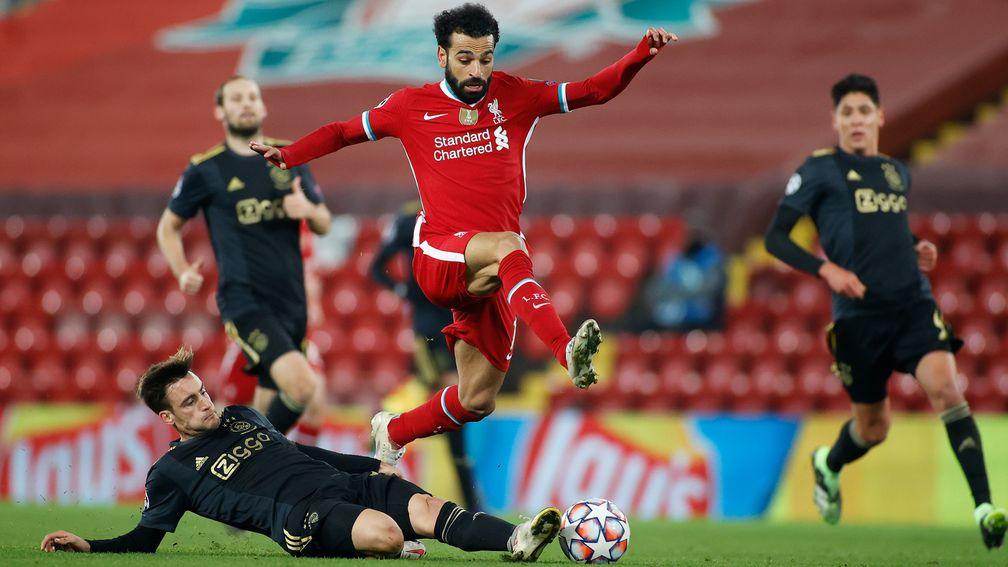 Liverpool star Mohamed Salah is 100-30 to break the deadlock