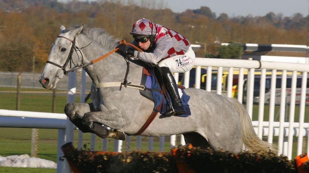 Wayne Hutchinson on board Smad Place during his hurdling days