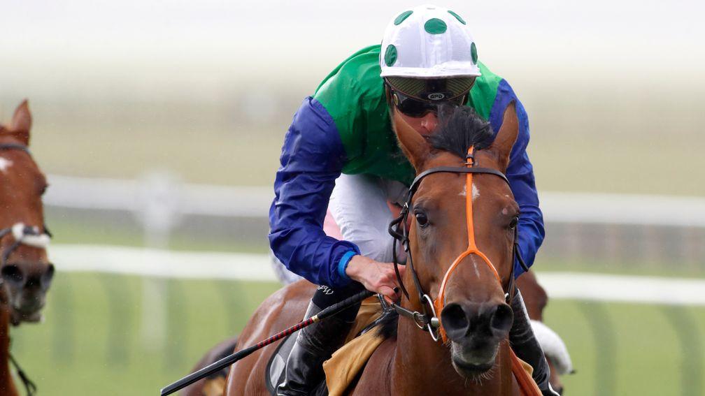 Jimmy Sparks: successful on his second start at Newmarket on the Rowley Mile course