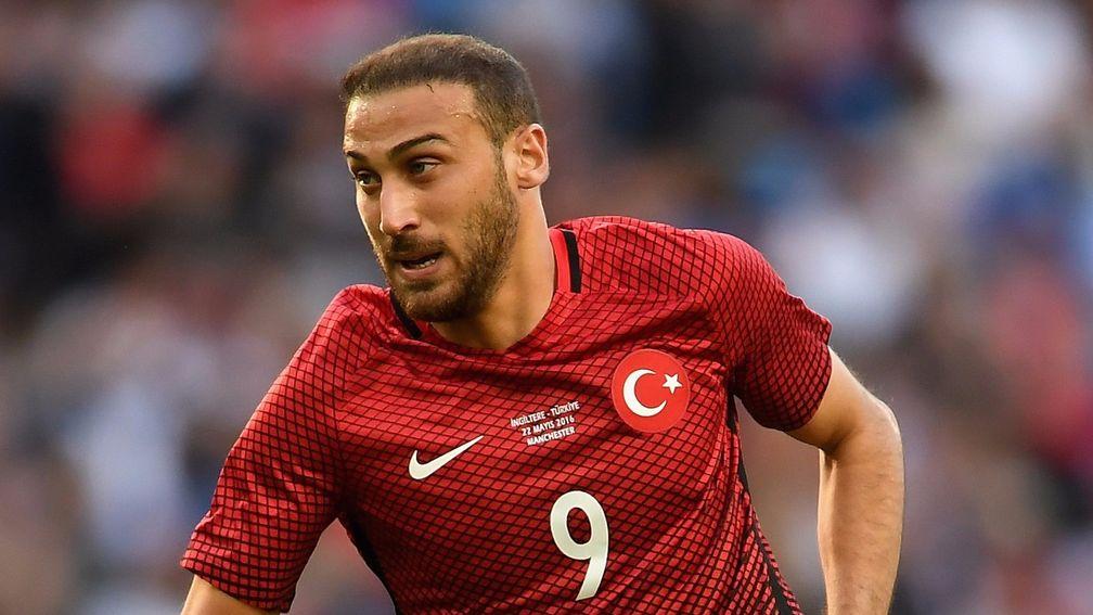 Besiktas striker Cenk Tosun scored Turkey's winner against Croatia