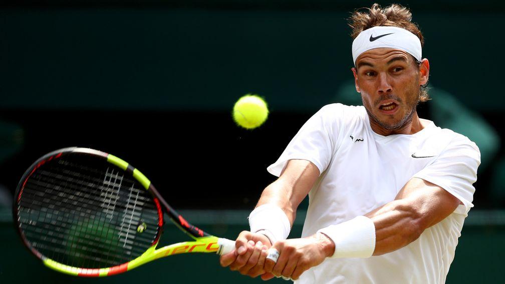 Rafael Nadal was in total control against his fellow Iberian Joao Sousa in the last 16