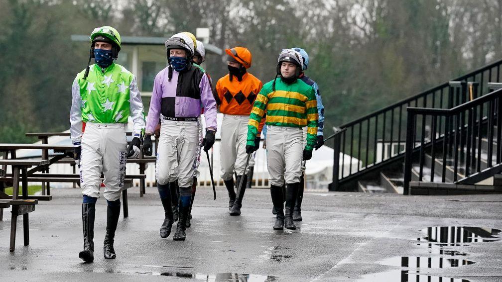 The requirement for jockeys to show a negative lateral flow test before being allowed access to the weighing room has been delayed