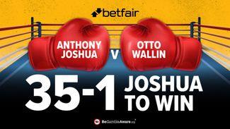 Anthony Joshua v Otto Wallin betting offer: land 35-1 odds for Joshua to win in Saudi Arabia