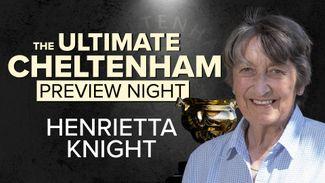 Henrietta Knight: 'I think he'll win again and in that field there's nothing much to touch him'