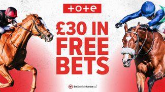 Claim £30 in horse racing free bets from Tote for Christmas: new customer betting offer