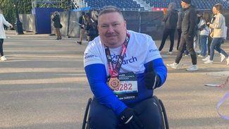 'I never stopped pushing for six and a half hours' - Wayne Burton praises IJF's Oaksey House after completing London Marathon