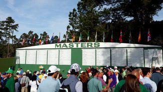 The Masters: first and second-round tee times and groups