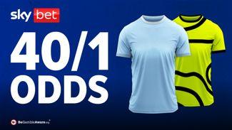 Manchester City vs Arsenal betting offer: Get enhanced odds of 40-1 for 1+ shots on target with Sky Bet