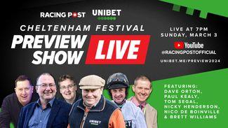 Watch: Cheltenham Festival 2024 preview show with special guests Nico de Boinville and Nicky Henderson