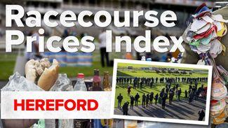 The Racecourse Prices Index: how much for a pie and a pint at Hereford?