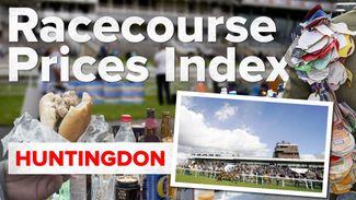 The Racecourse Prices Index: how much is a burger and pint at Huntingdon?