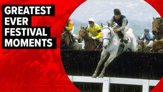 One of the most scary, spellbinding and uplifting things you'll see on a racecourse as Desert Orchid prompts sheer bedlam