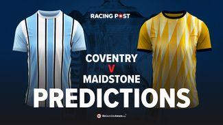 Coventry v Maidstone predictions, odds and betting tips