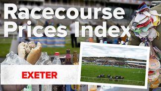 The Racecourse Prices Index: how much for a chicken balti pie at Exeter?