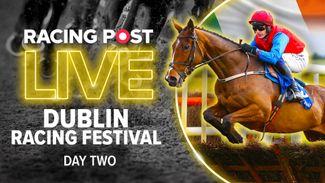 Watch: follow day two of the Dublin Racing Festival at Leopardstown on Racing Post Live